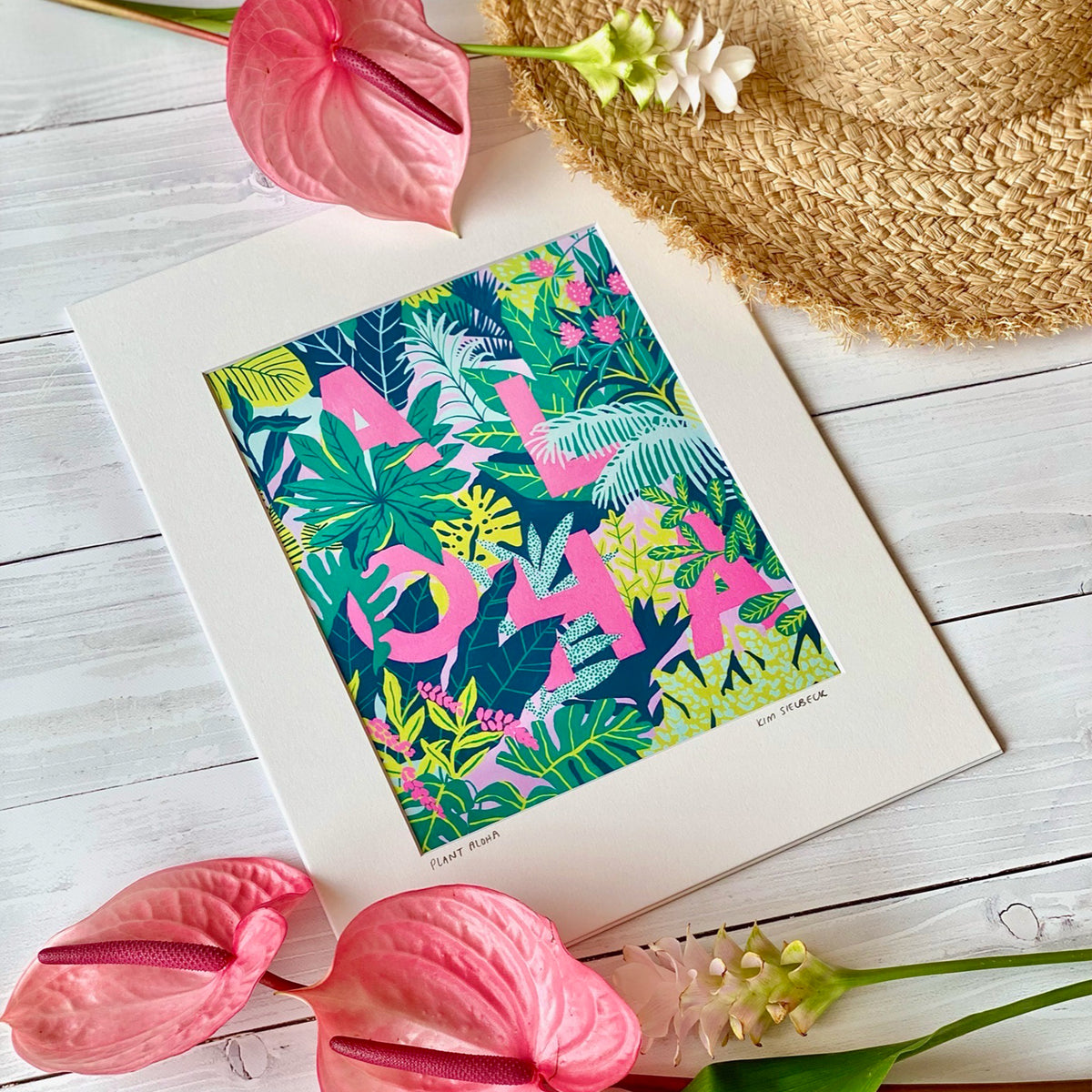 Kim Mcdonald ハワイアンアート　ジクレー版画 Kim Mcdonald ハワイアンアート ジクレー版画 Hawaiian prints