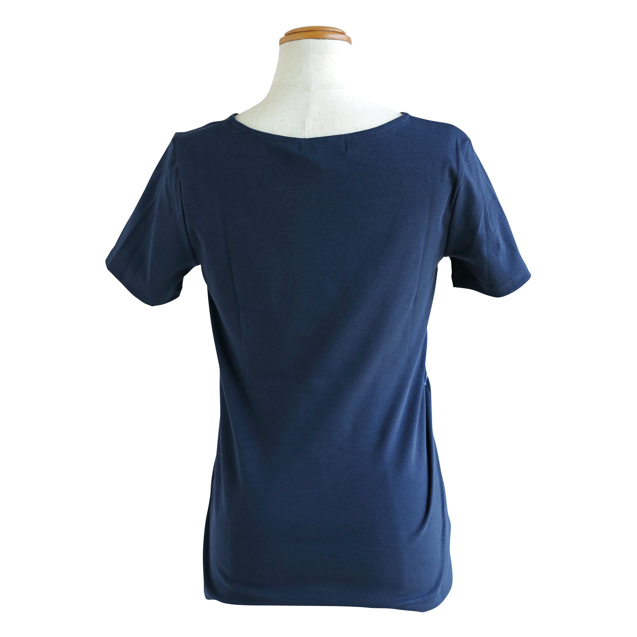 エレガントTシャツ｜カトレアジュエル（ネイビー） – MMJ Modernistic